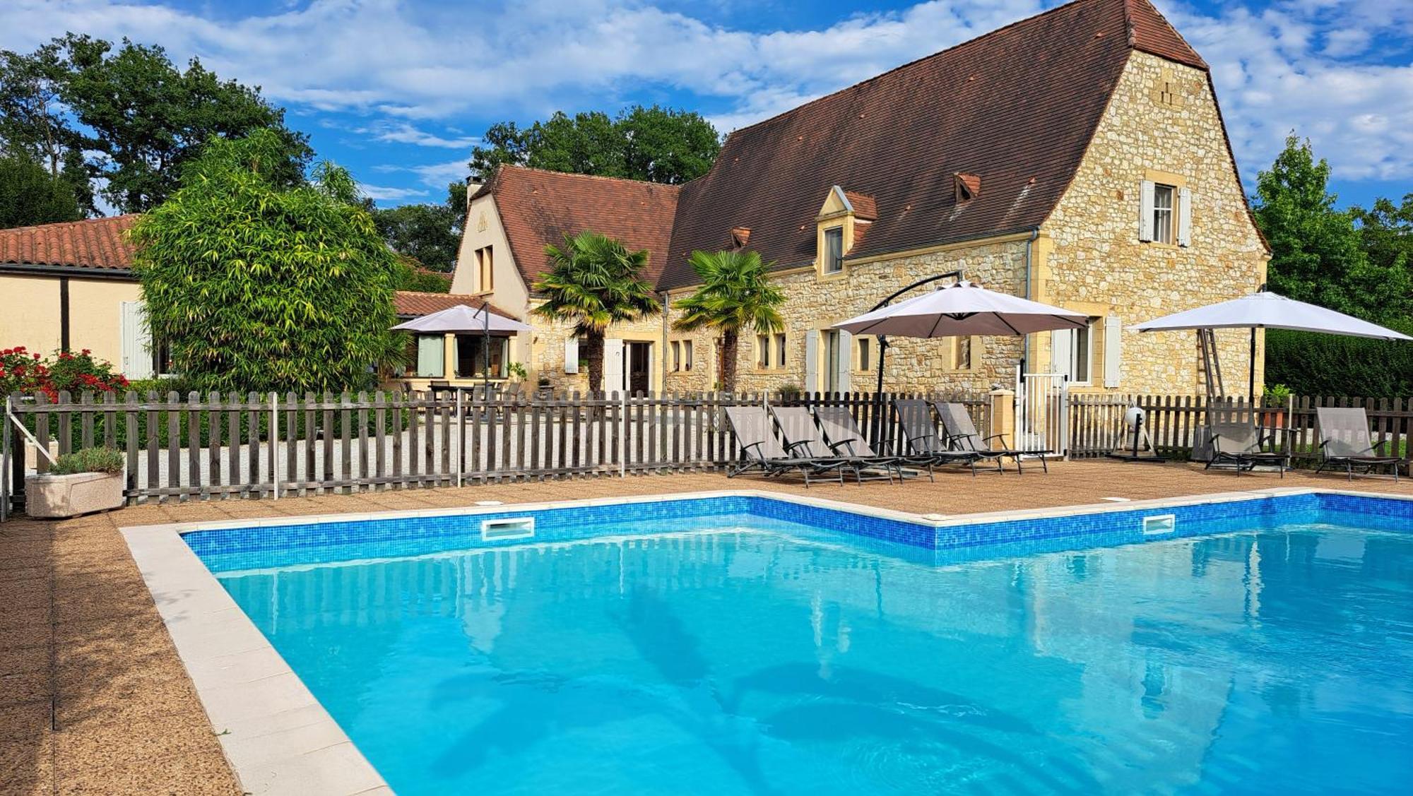 La Barde Montfort, Votre Maison D'Hotes A 4 Kms De Sarlat Dordogne Vitrac  Dış mekan fotoğraf